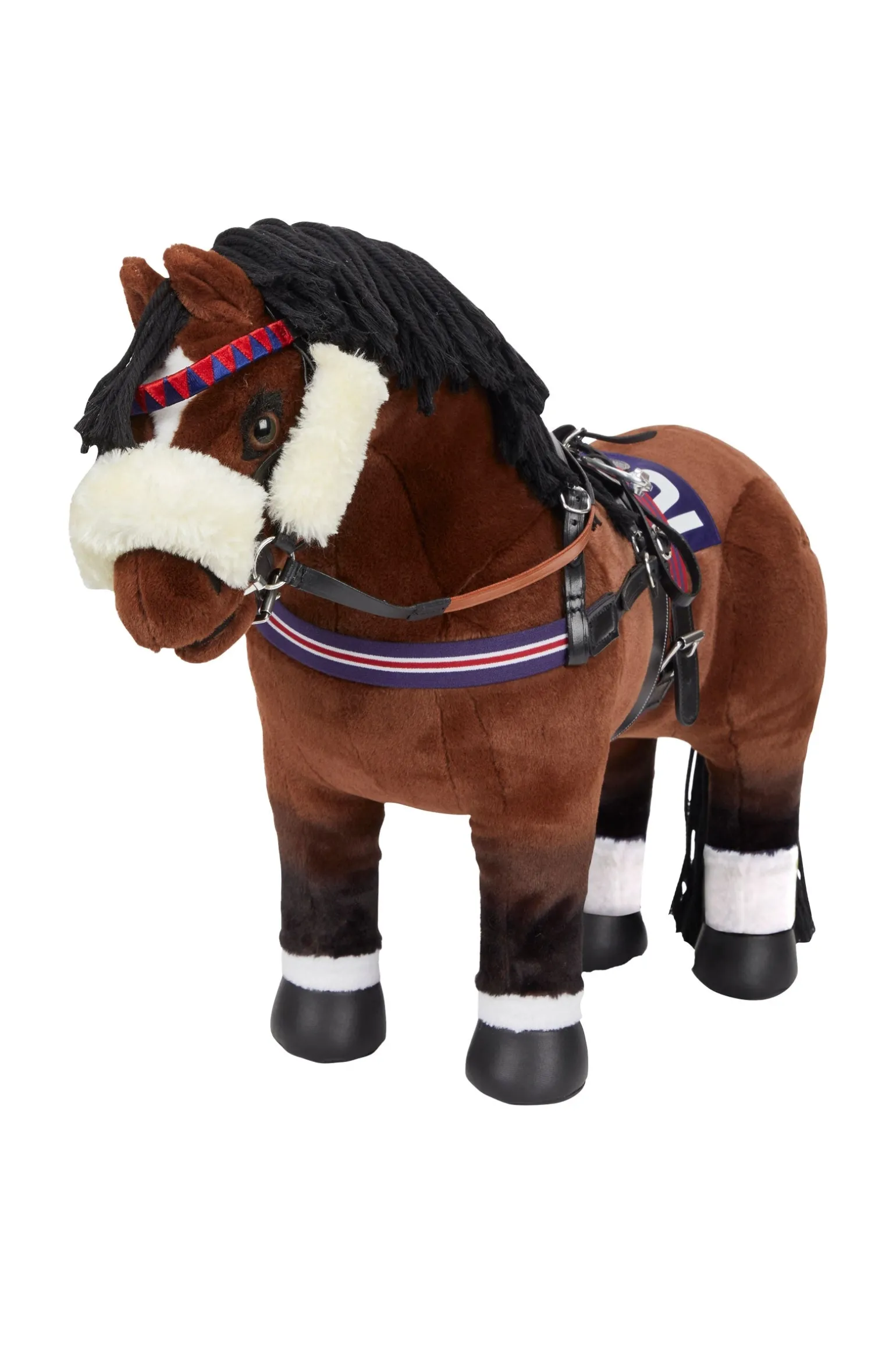 Toy Pony Rennsattel und Vorderzeug Set