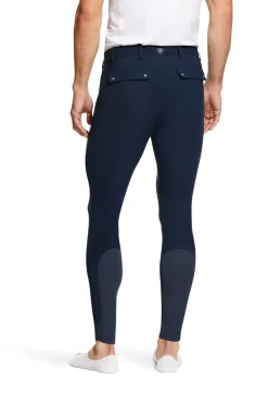 Tri Factor Grip Herren Reithose mit Kniebesatz