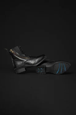 Veganza Reitstiefelette mit seitlichem Reißverschluss