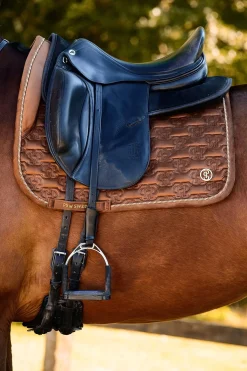 Velvet Monogram Dressur Schabracke