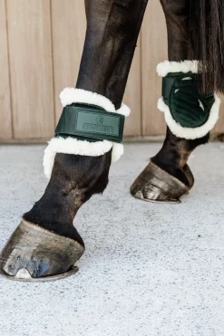 Velvet vegane Lammfell Streichkappen für Jungpferde