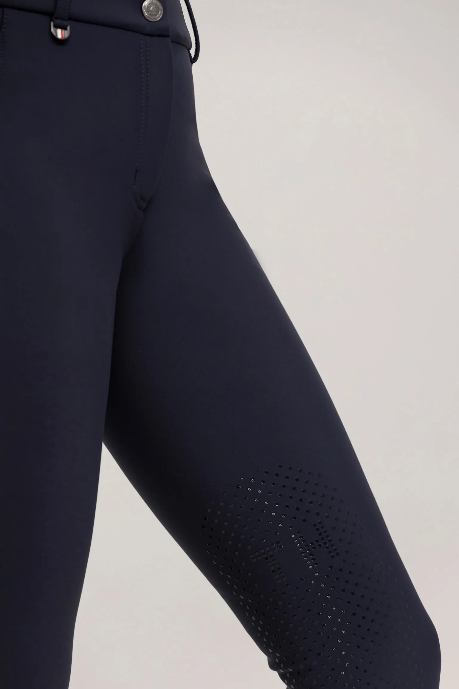 Vermont Damen Reithose mit Kniebesatz