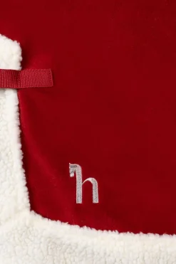 Weihnachtliche Ausreitdecke