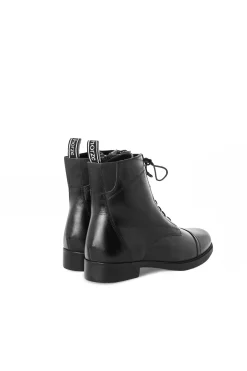 Winter-Reitstiefeletten mit seitlichem Reißverschluss