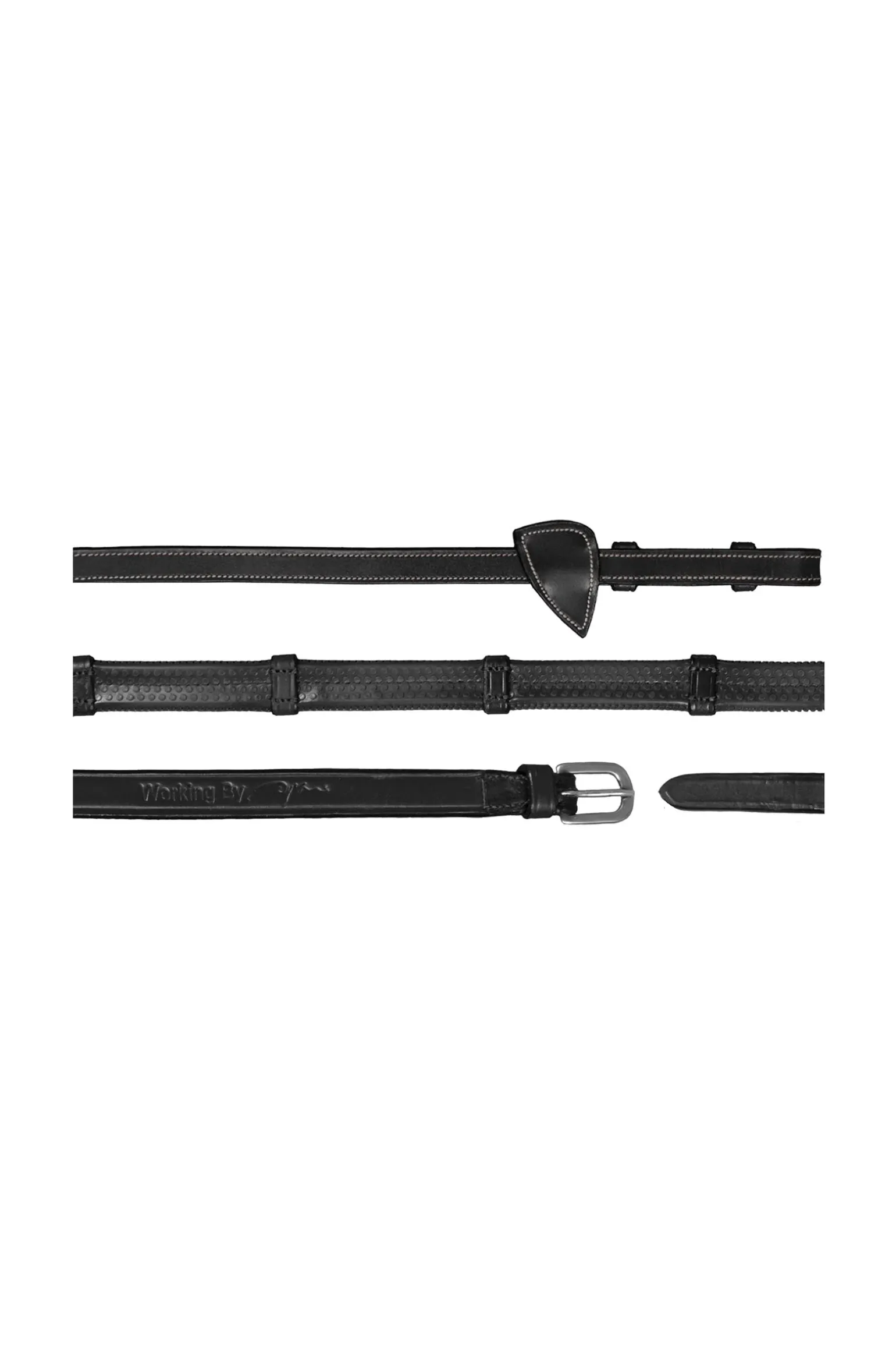 Working Gummizügel (13 mm) mit 7 Lederstegen