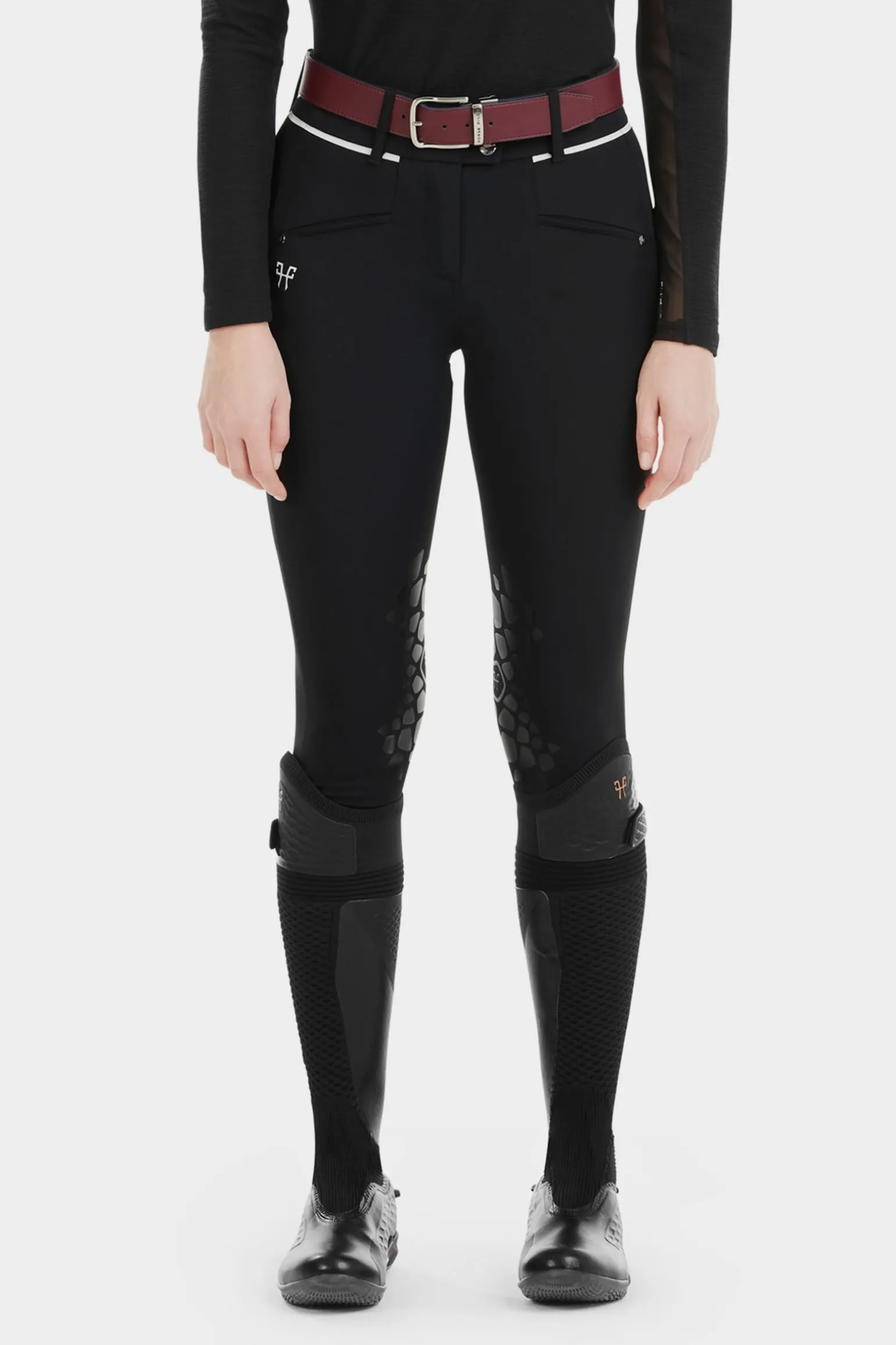 X-Balance Damenreithose mit Knie-Grip