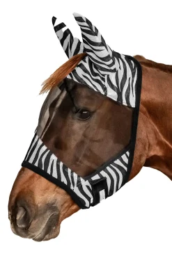 Zebra Fliegenmaske
